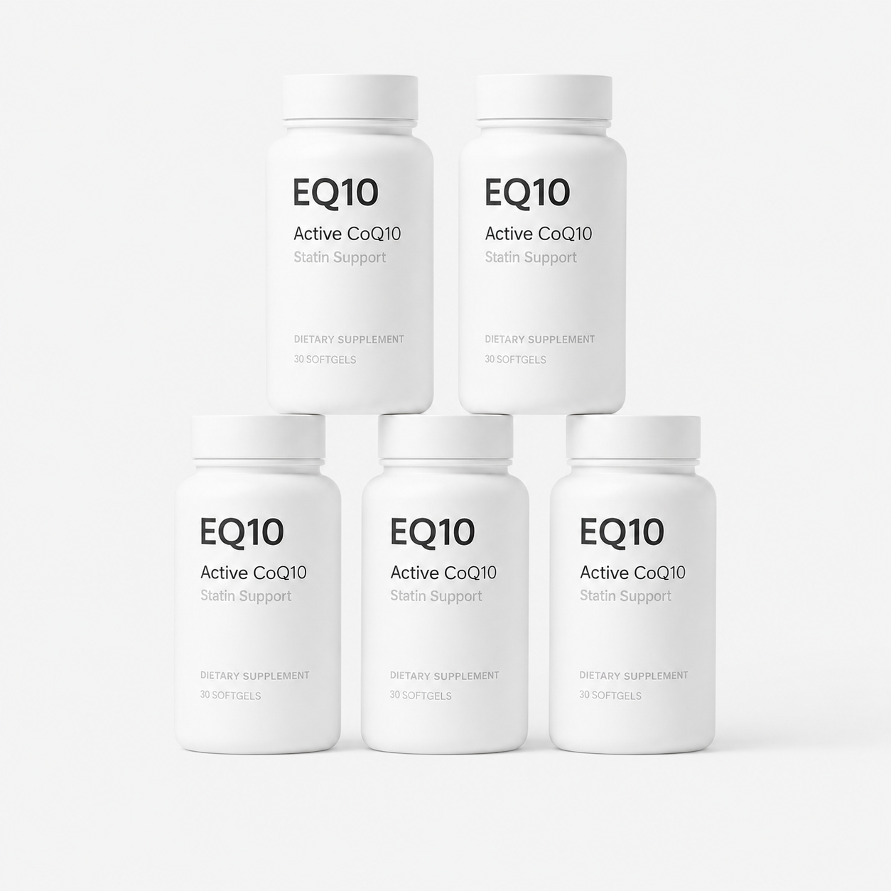 5x CoQ10 - EQ10™ - $12 per bottle