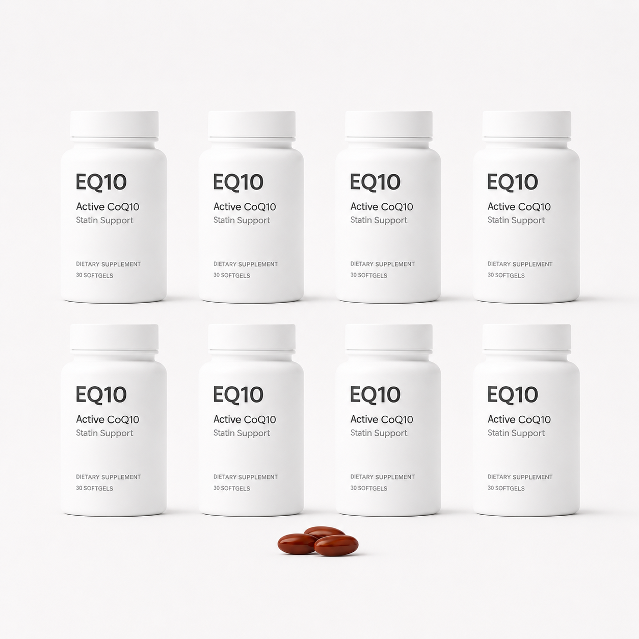 8x CoQ10 - EQ10™ - $14.88 per bottle