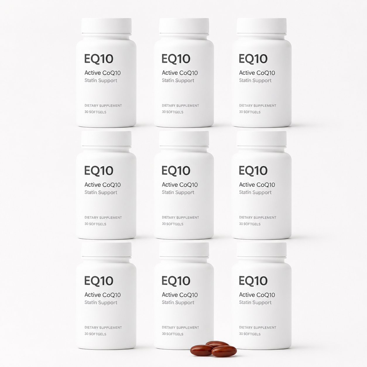 9x CoQ10 - EQ10™ - $13.22 per bottle