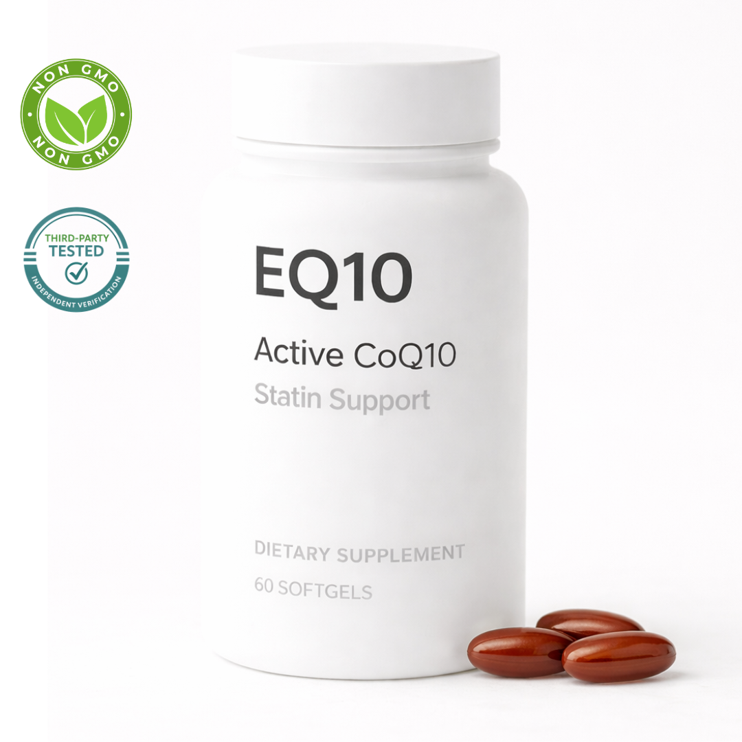 Private Offer: 9 Extra Months Supply EQ10™ CoQ10 Softgels